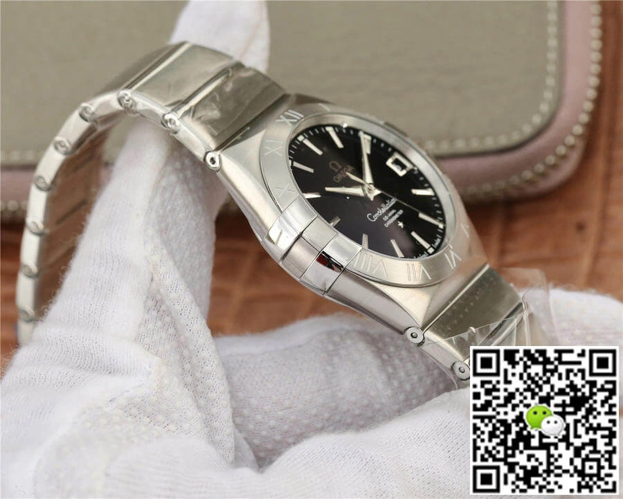 Omega Constellation 123.10.38.21.01.001 VS Factory 1:1 Best Edition Replica Watch Silver Strap